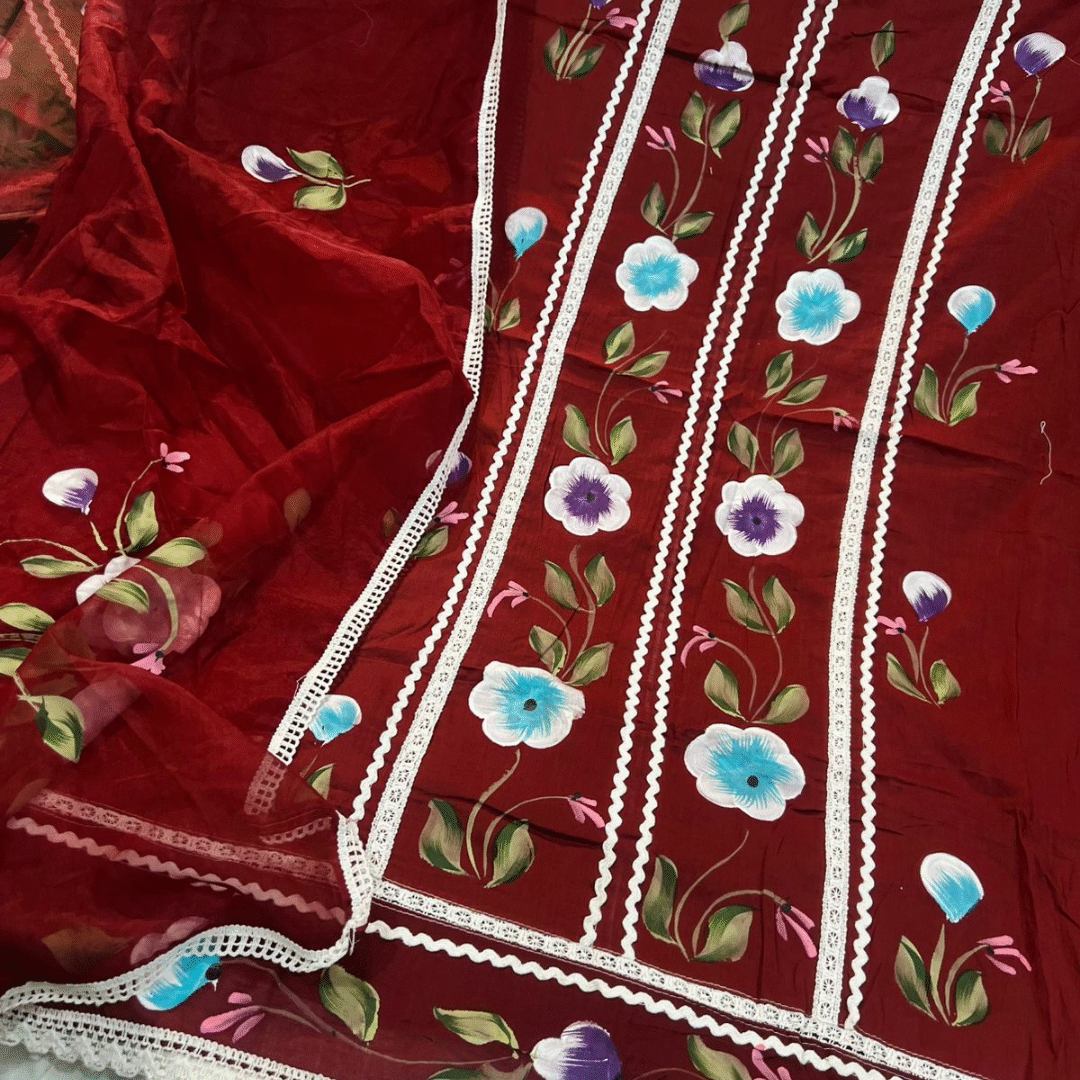 Cotton all over suit