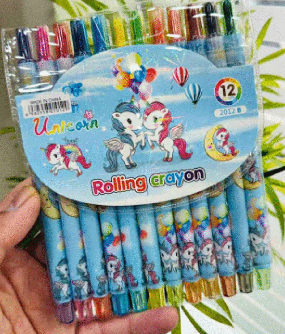 Rolling crayons
