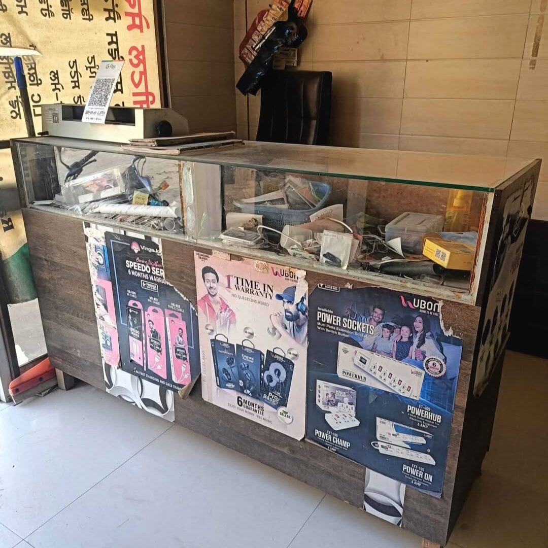 Mobile shop counter