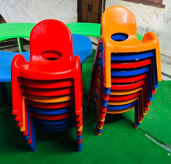 21 chairs with 3 table