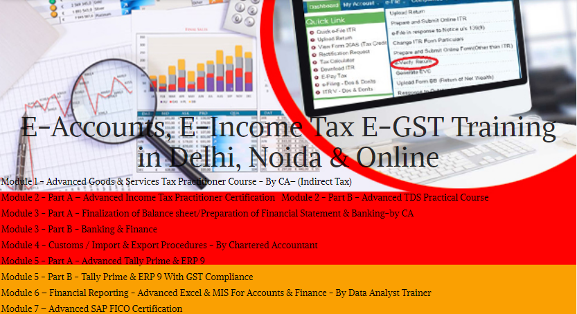 Why Accounting Professionals Will Be Highly Sought After in 2025, 100% Job, Accounting Course in Delhi, 110006 – Free SAP FICO Certification by SLA Consultants India, GST Certification, ITR & DTC Classes with 2025 Update, Tally Prime Certification,