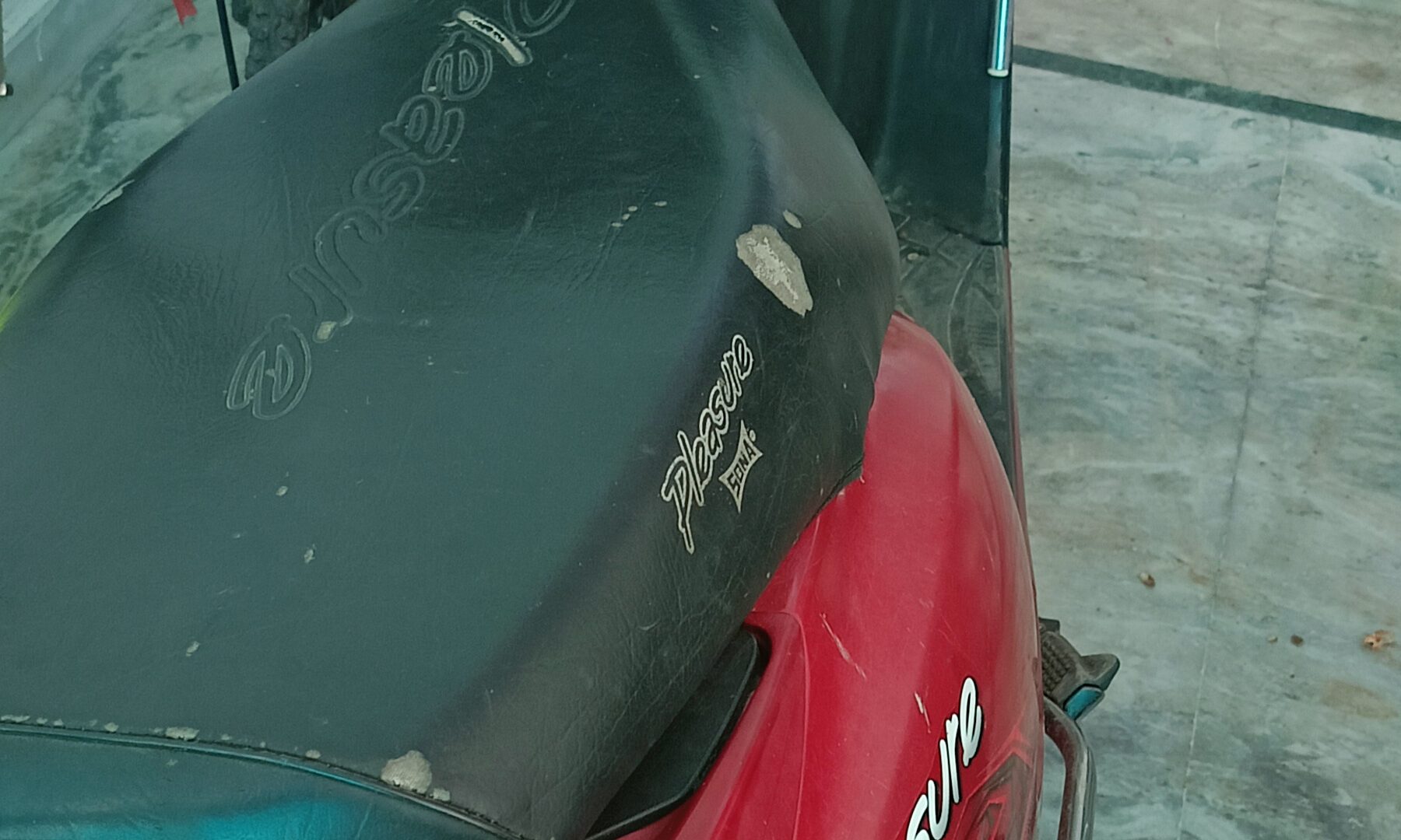 Hero Pleasure scooter.