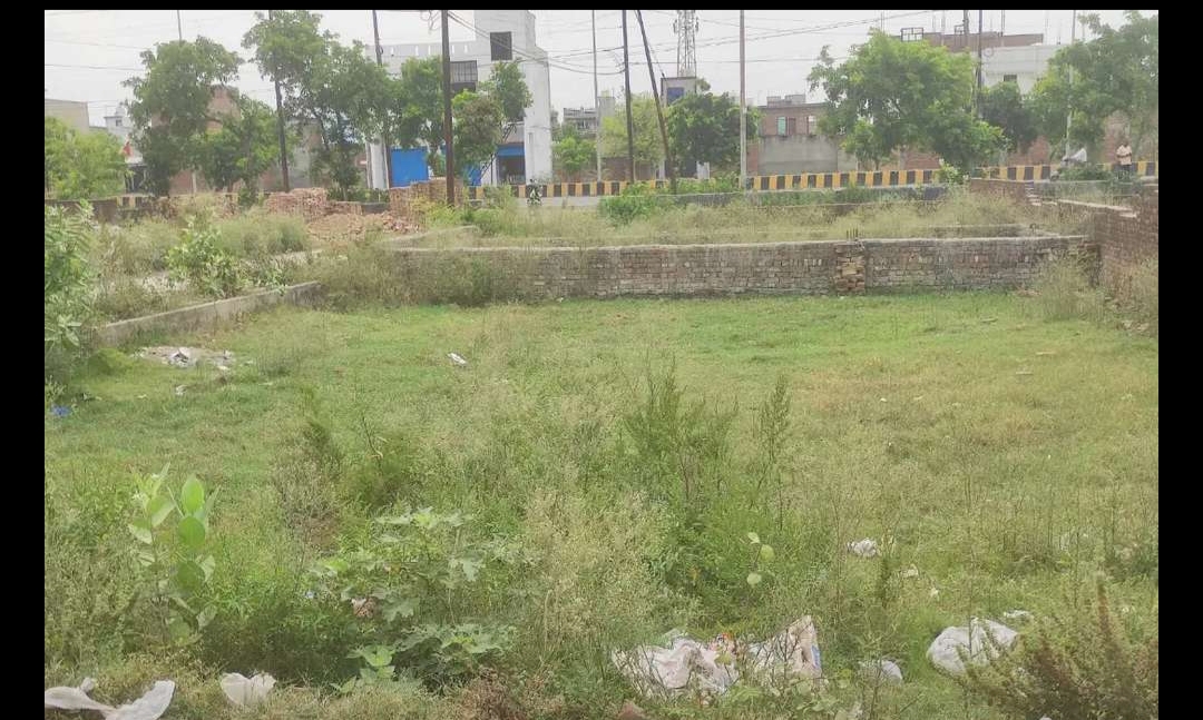 Residential plot area