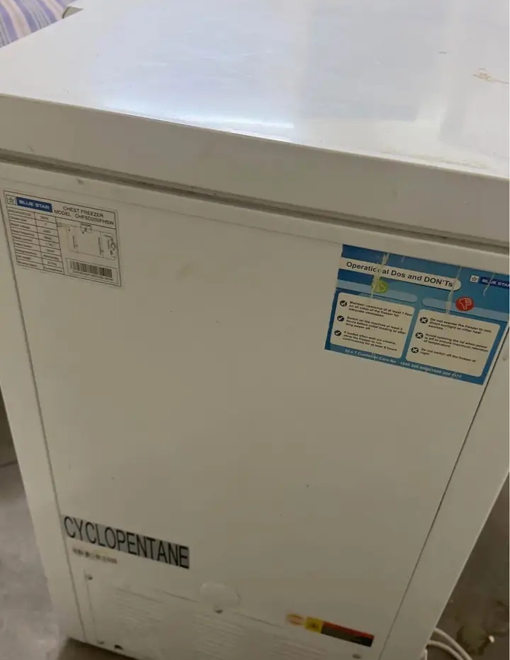 Deep freezer