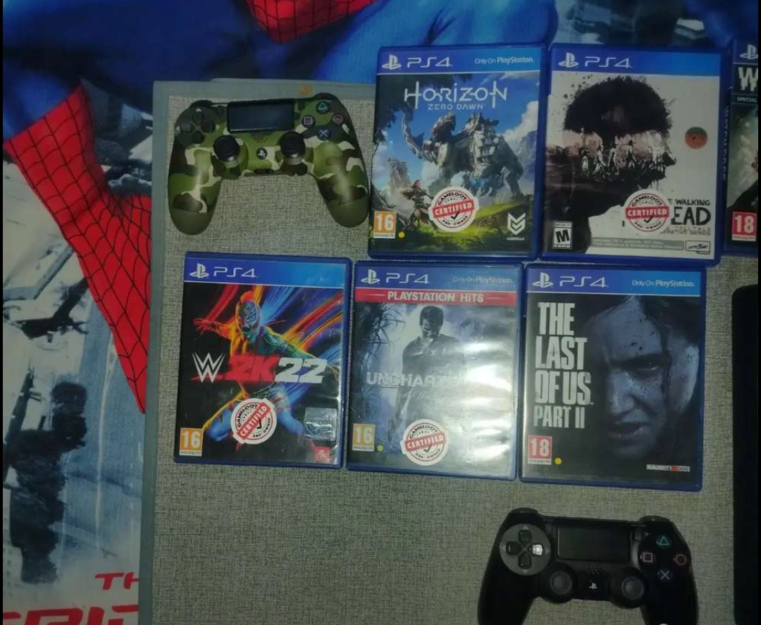 PS4 game collection