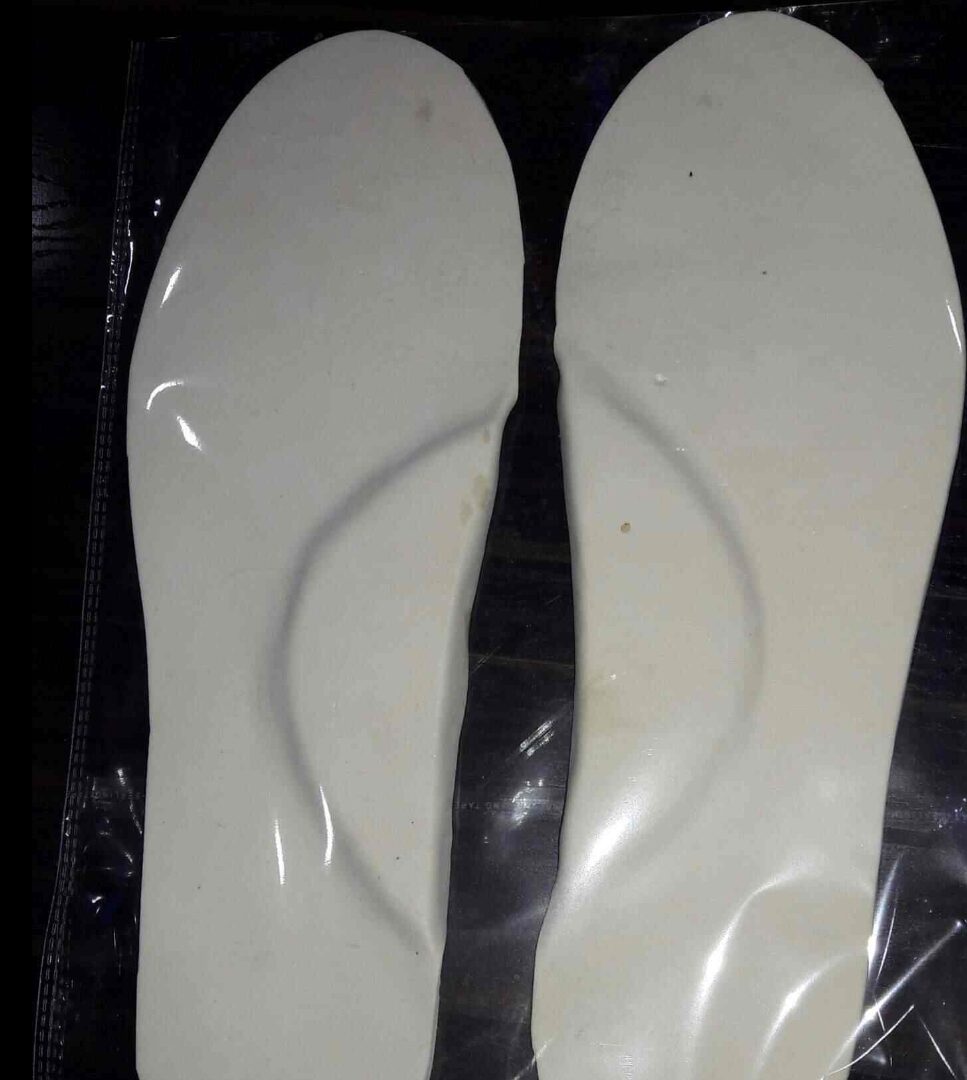 Orthopedic arch support insoles