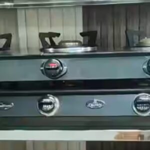 3 burner gas stove